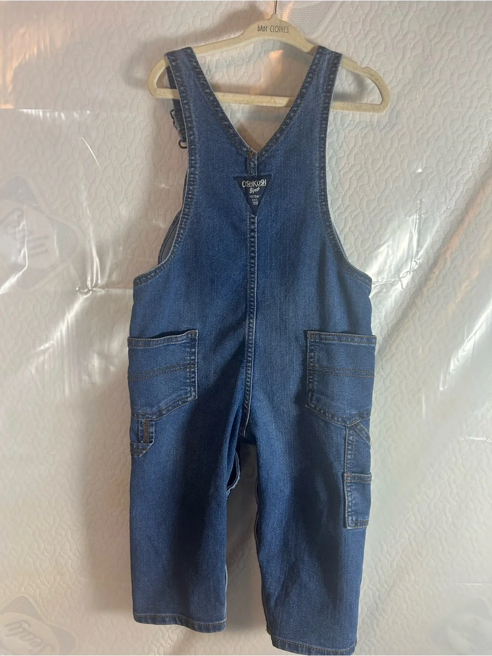Oshkosh B’Gosh Jean overalls 24months